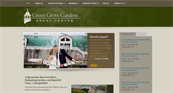 Desktop Screenshot of greengrovegardens.com