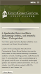Mobile Screenshot of greengrovegardens.com